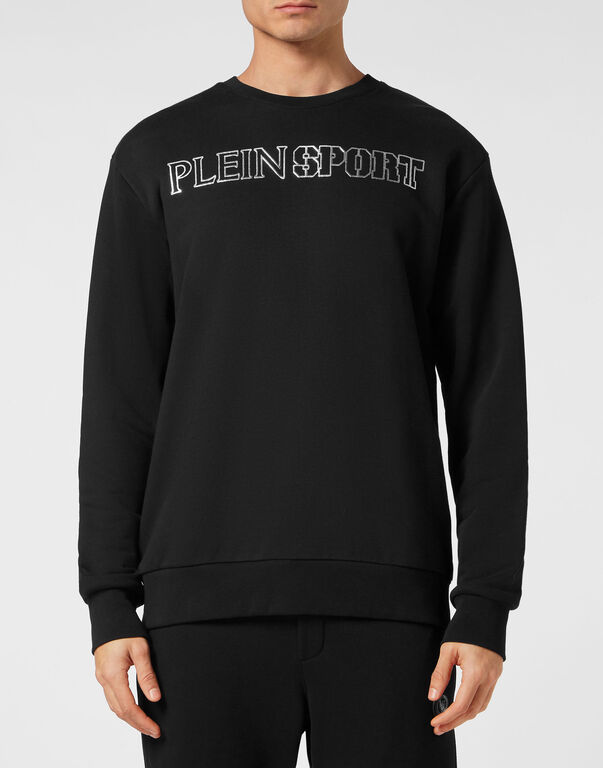 Plein Sport Sweatshirt LS Tiger Black/silver