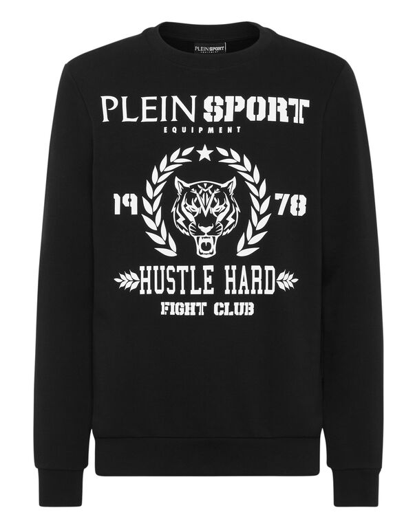plein sport Sweatshirt LS Tiger black / white