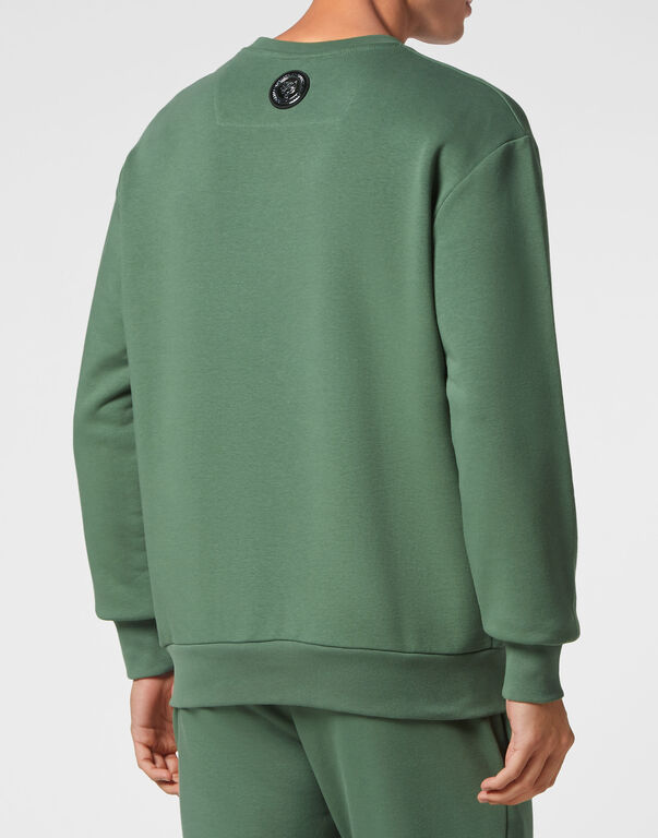 Plein Sport Sweatshirt LS Tiger Military