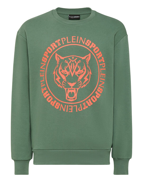 plein sport Sweatshirt LS Tiger Military