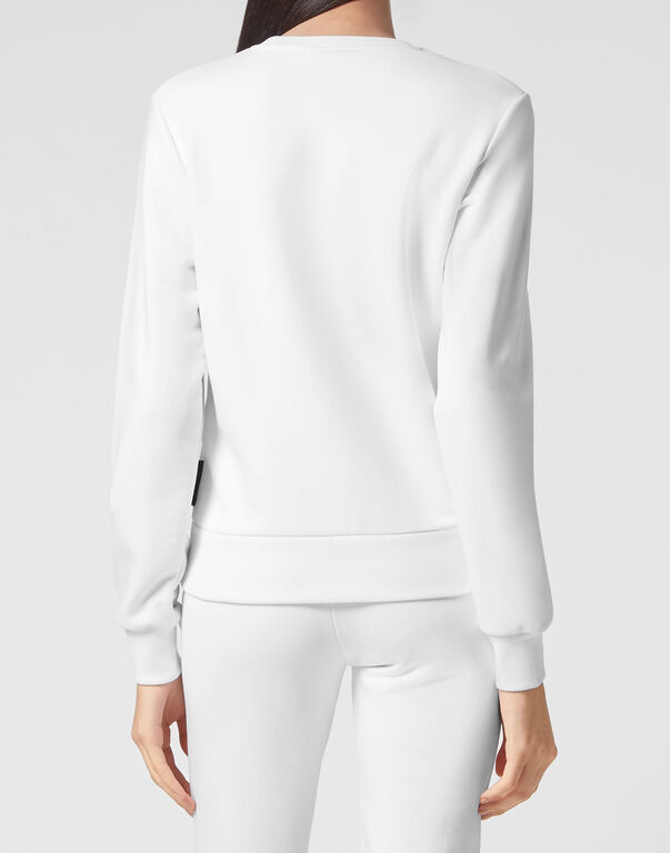 Plein Sport Sweatshirt LS White