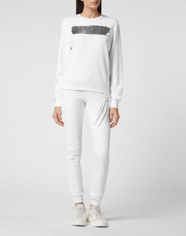 Plein Sport Sweatshirt LS White