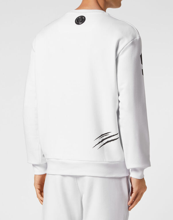 Plein Sport Sweatshirt LS White