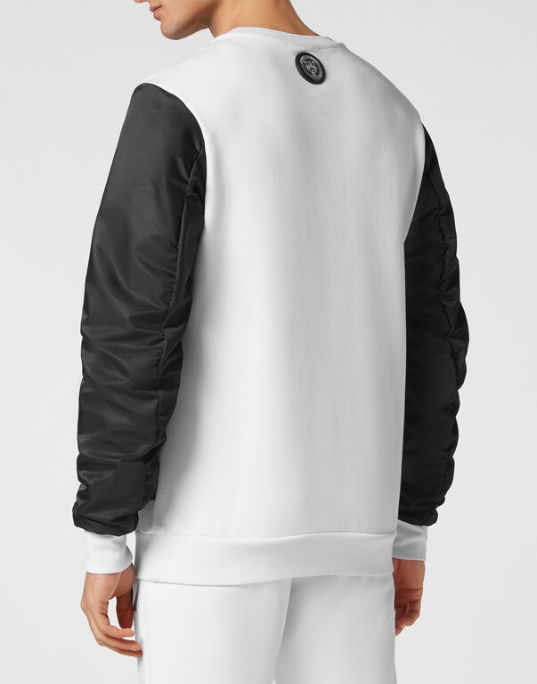 Plein Sport Sweatshirt LS White/silver