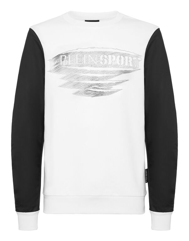 plein sport Sweatshirt LS white/silver
