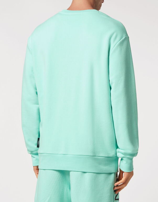 Plein Sport Sweatshirt Tiger Mint Green
