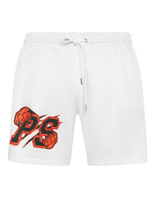 plein sport Swim-Trunks white