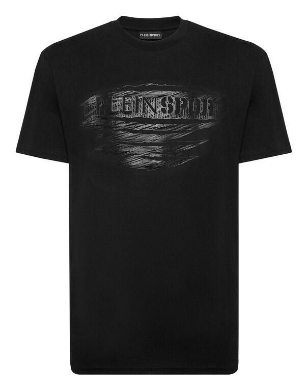 plein sport T-shirt Round Neck black / black