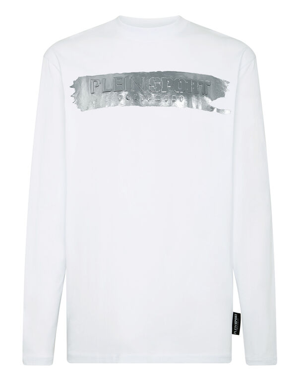 plein sport T-shirt Round Neck LS white