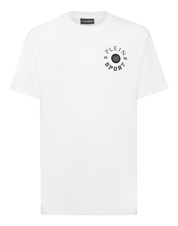 plein sport T-shirt Round Neck SS 1978 white