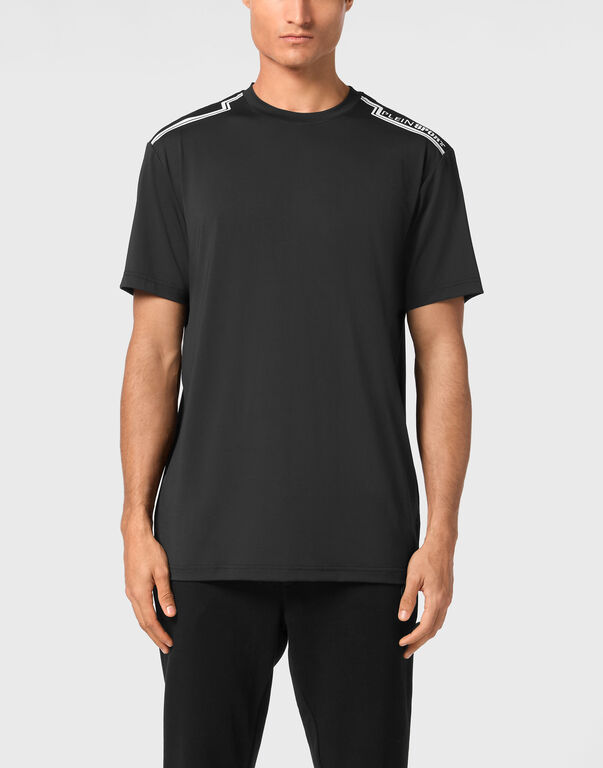Plein Sport T-shirt Round Neck SS Black