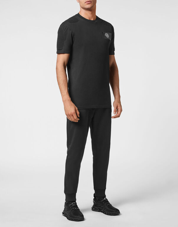 Plein Sport T-shirt Round Neck SS Black