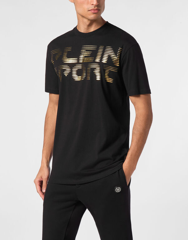 Plein Sport T-shirt Round Neck SS Black