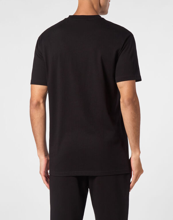 Plein Sport T-shirt Round Neck SS Black
