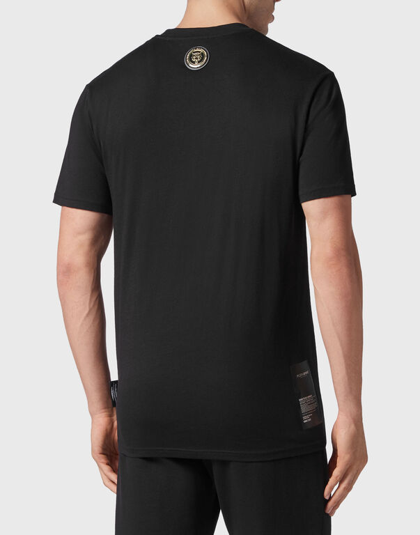 Plein Sport T-shirt Round Neck SS Black