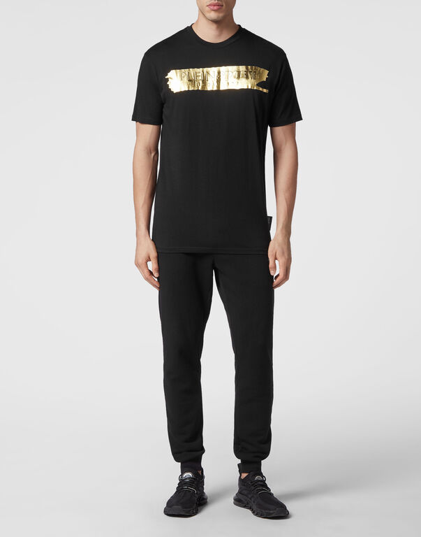 Plein Sport T-shirt Round Neck SS Black