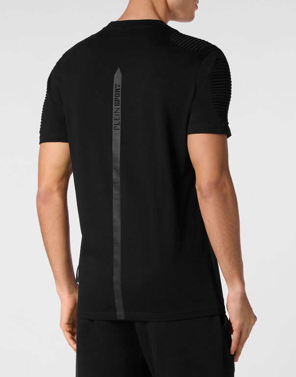 Plein Sport T-shirt Round Neck SS Black / Black