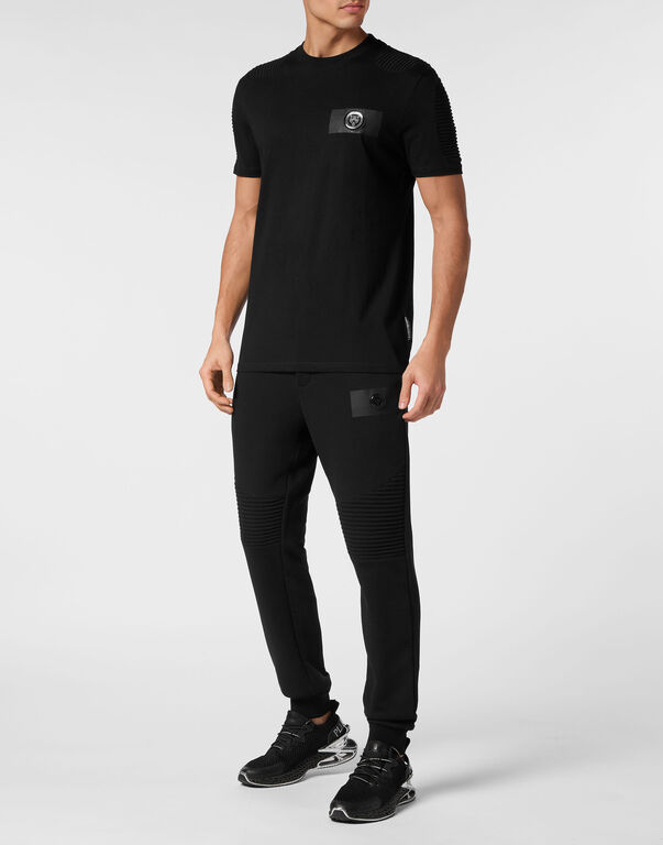 Plein Sport T-shirt Round Neck SS Black / Black