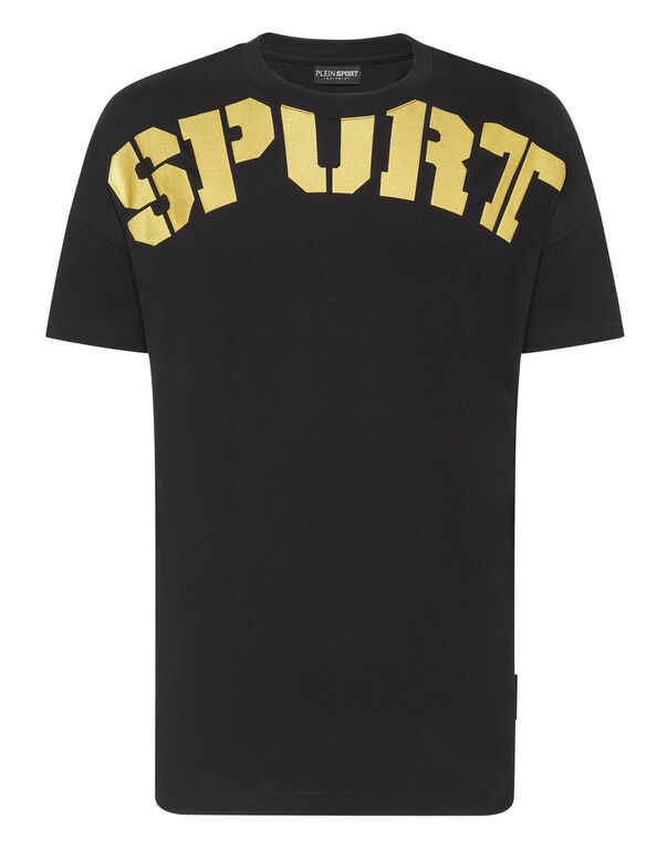 plein sport T-shirt Round Neck SS black / gold