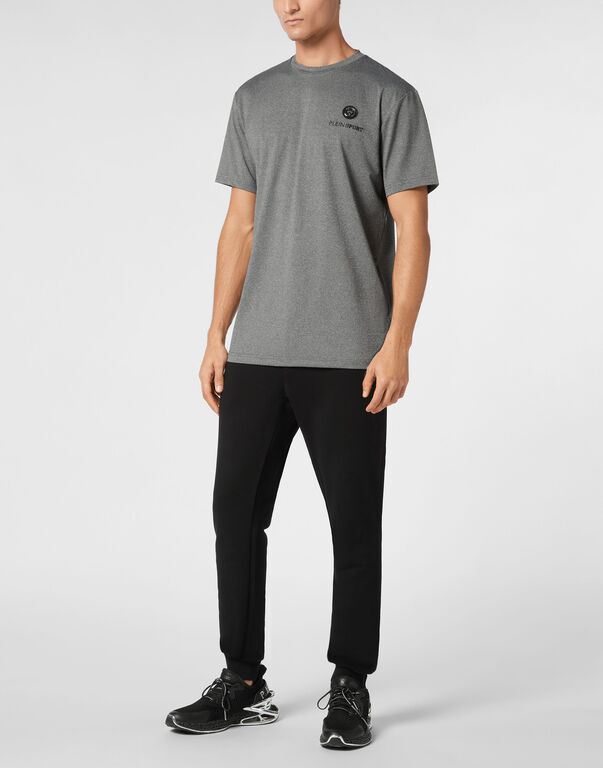 Plein Sport T-shirt Round Neck SS Black