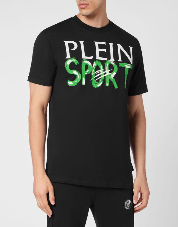 Plein Sport T-shirt Round Neck SS Black