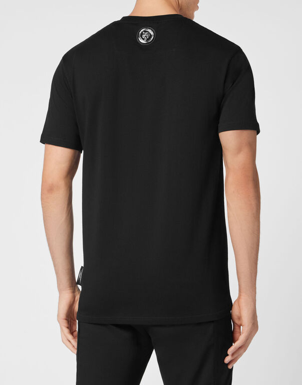 Plein Sport T-shirt Round Neck SS Black