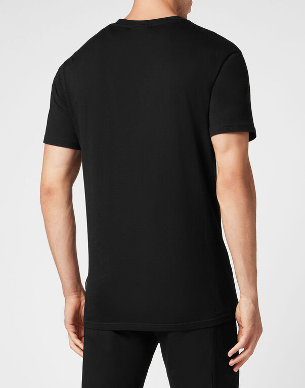 Plein Sport T-shirt Round Neck SS Black