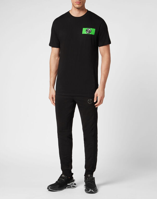 Plein Sport T-shirt Round Neck SS Black