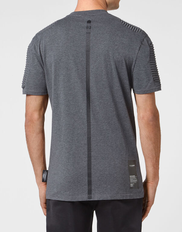 Plein Sport T-shirt Round Neck SS Grey