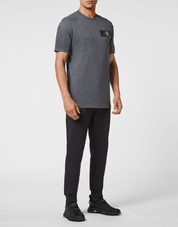 Plein Sport T-shirt Round Neck SS Grey
