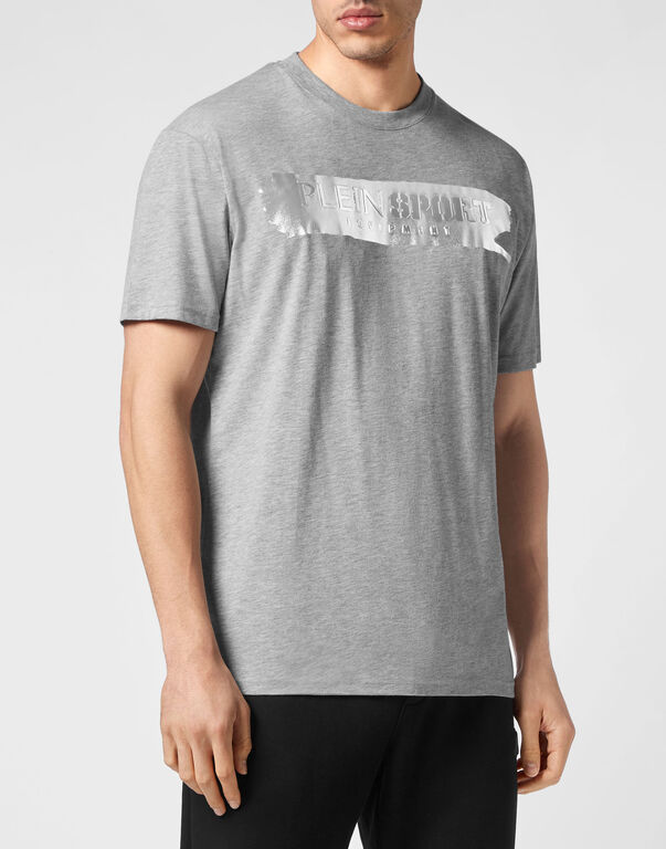 Plein Sport T-shirt Round Neck SS Grey