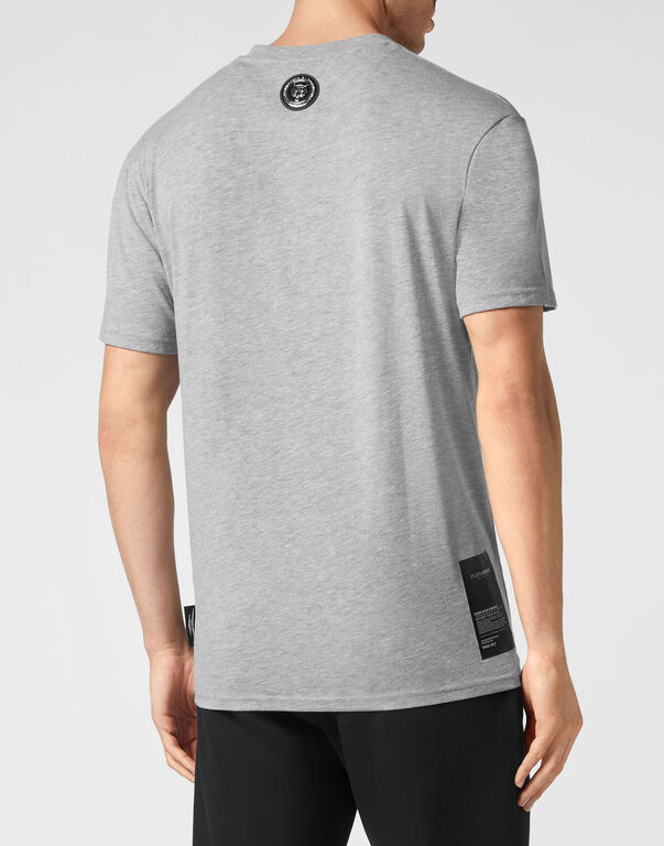 Plein Sport T-shirt Round Neck SS Grey