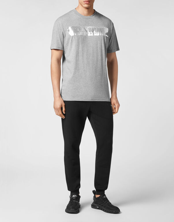 Plein Sport T-shirt Round Neck SS Grey
