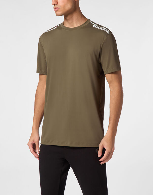 Plein Sport T-shirt Round Neck SS Military