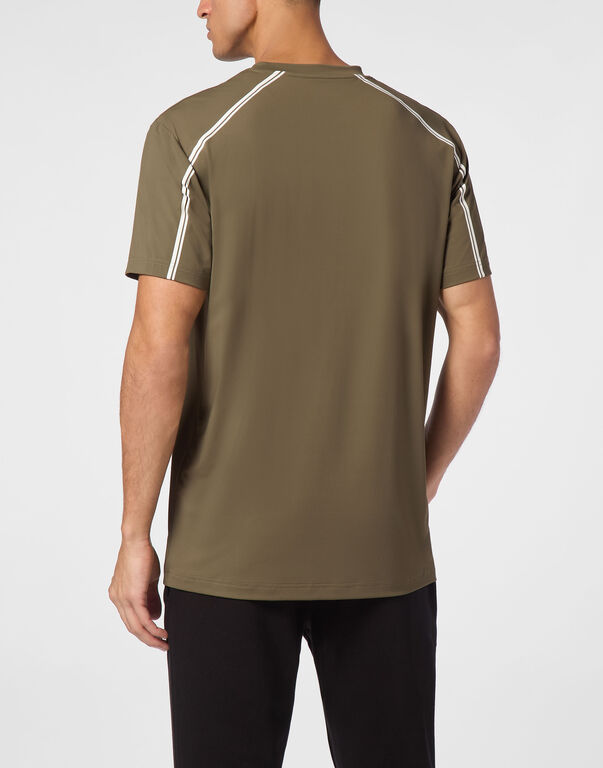 Plein Sport T-shirt Round Neck SS Military