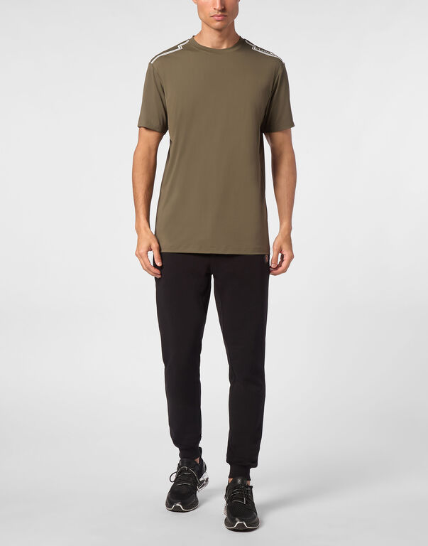 Plein Sport T-shirt Round Neck SS Military