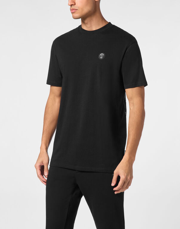 Plein Sport T-shirt Round Neck SS Tiger Black