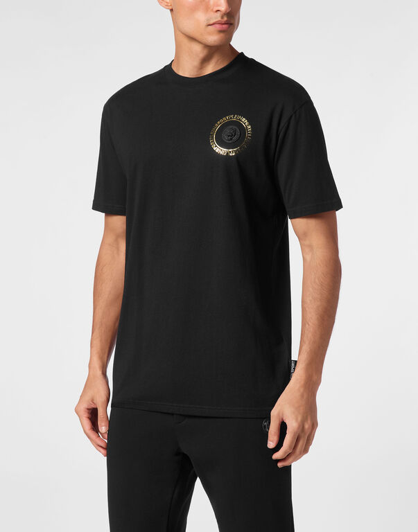 Plein Sport T-shirt Round Neck SS Tiger Black