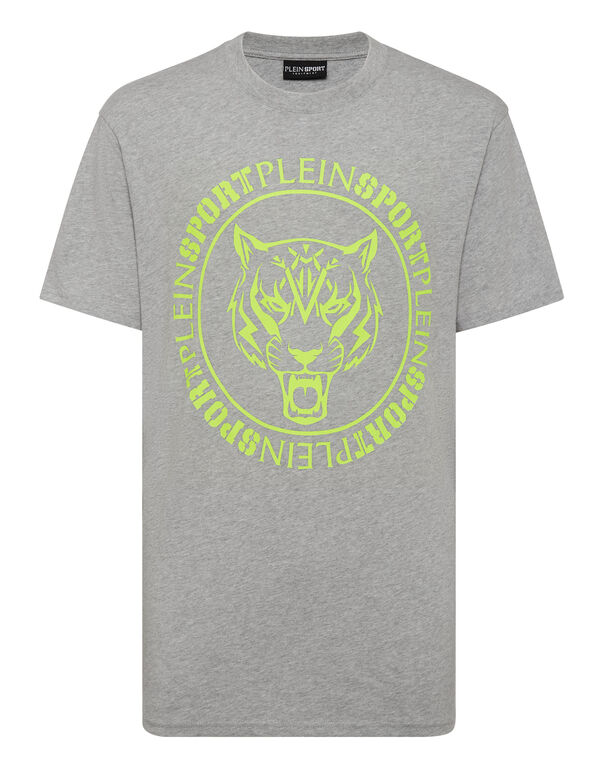 plein sport T-shirt Round Neck SS Tiger grey