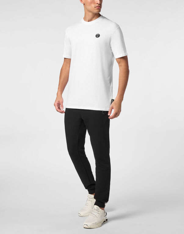 Plein Sport T-shirt Round Neck SS Tiger White