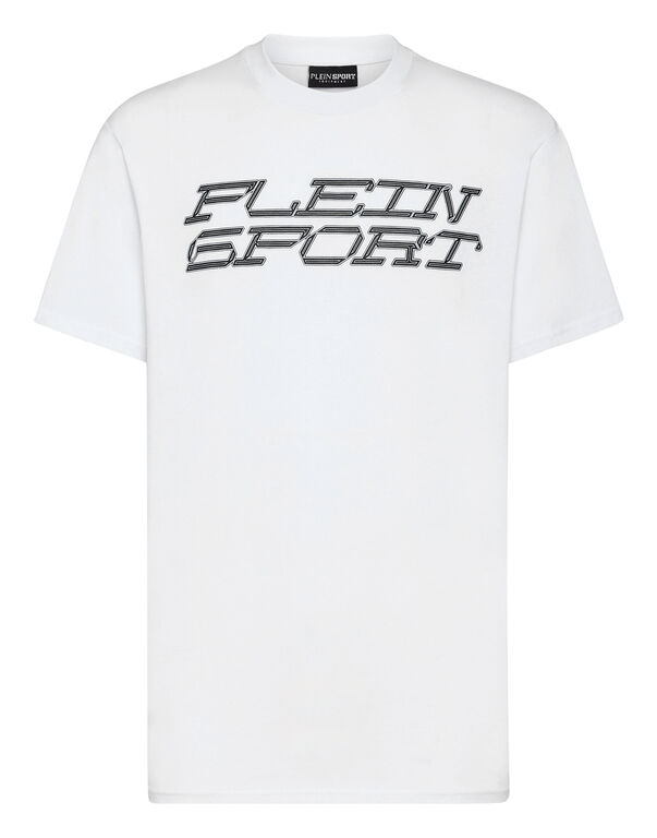 plein sport T-shirt Round Neck SS Tiger white