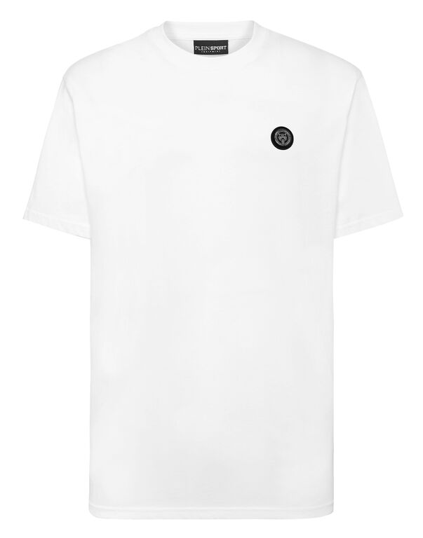 plein sport T-shirt Round Neck SS Tiger white