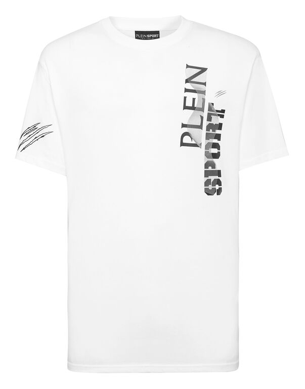 plein sport T-shirt Round Neck SS Wave white