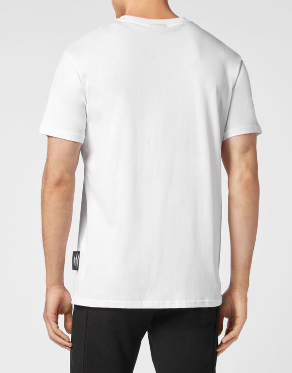 Plein Sport T-shirt Round Neck SS White