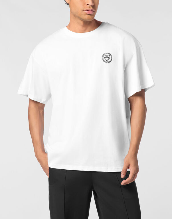 Plein Sport T-shirt Round Neck SS White