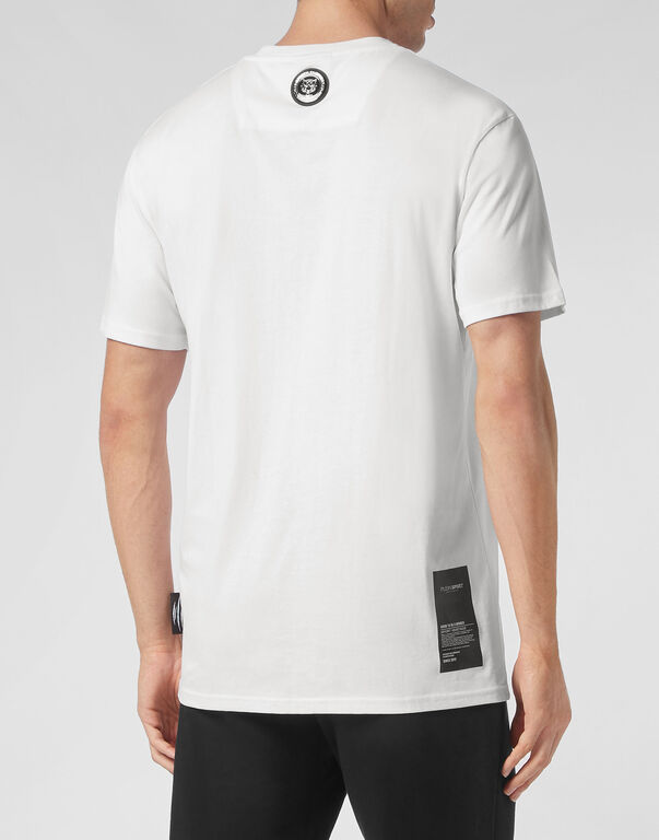 Plein Sport T-shirt Round Neck SS White