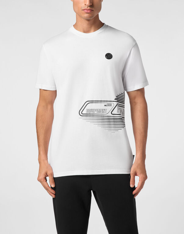 Plein Sport T-shirt Round Neck SS White