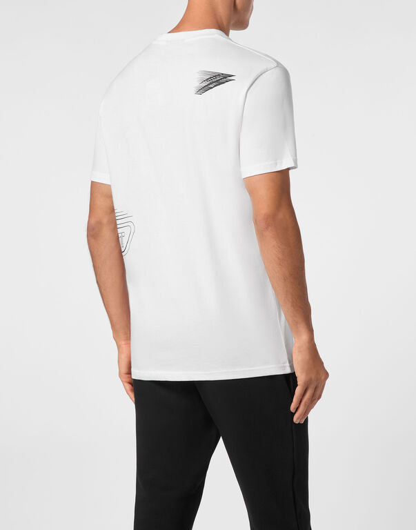 Plein Sport T-shirt Round Neck SS White