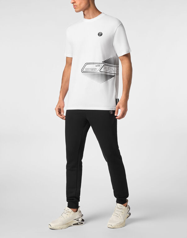 Plein Sport T-shirt Round Neck SS White