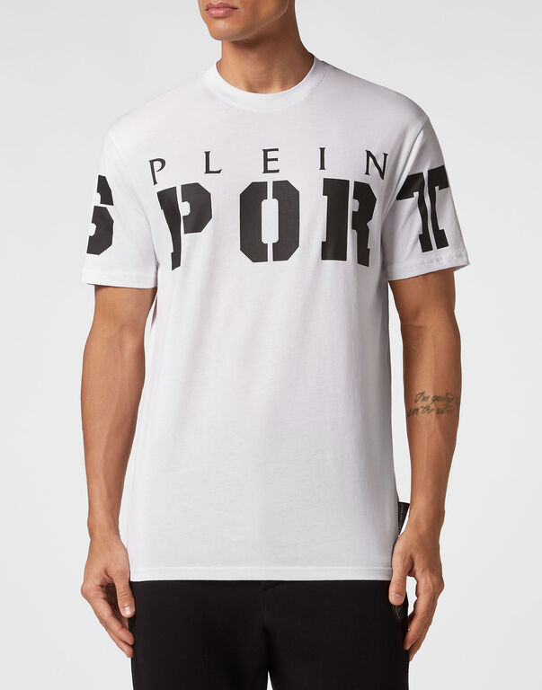 Plein Sport T-shirt Round Neck SS White